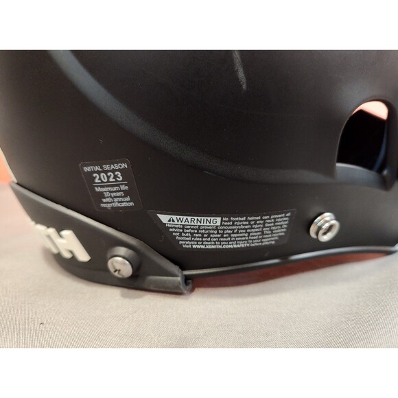 Youth Xenith X2E+ Football Helmet Youth Medium Matte Black 2023 Needs Chin Strap - Picture 7 of 9